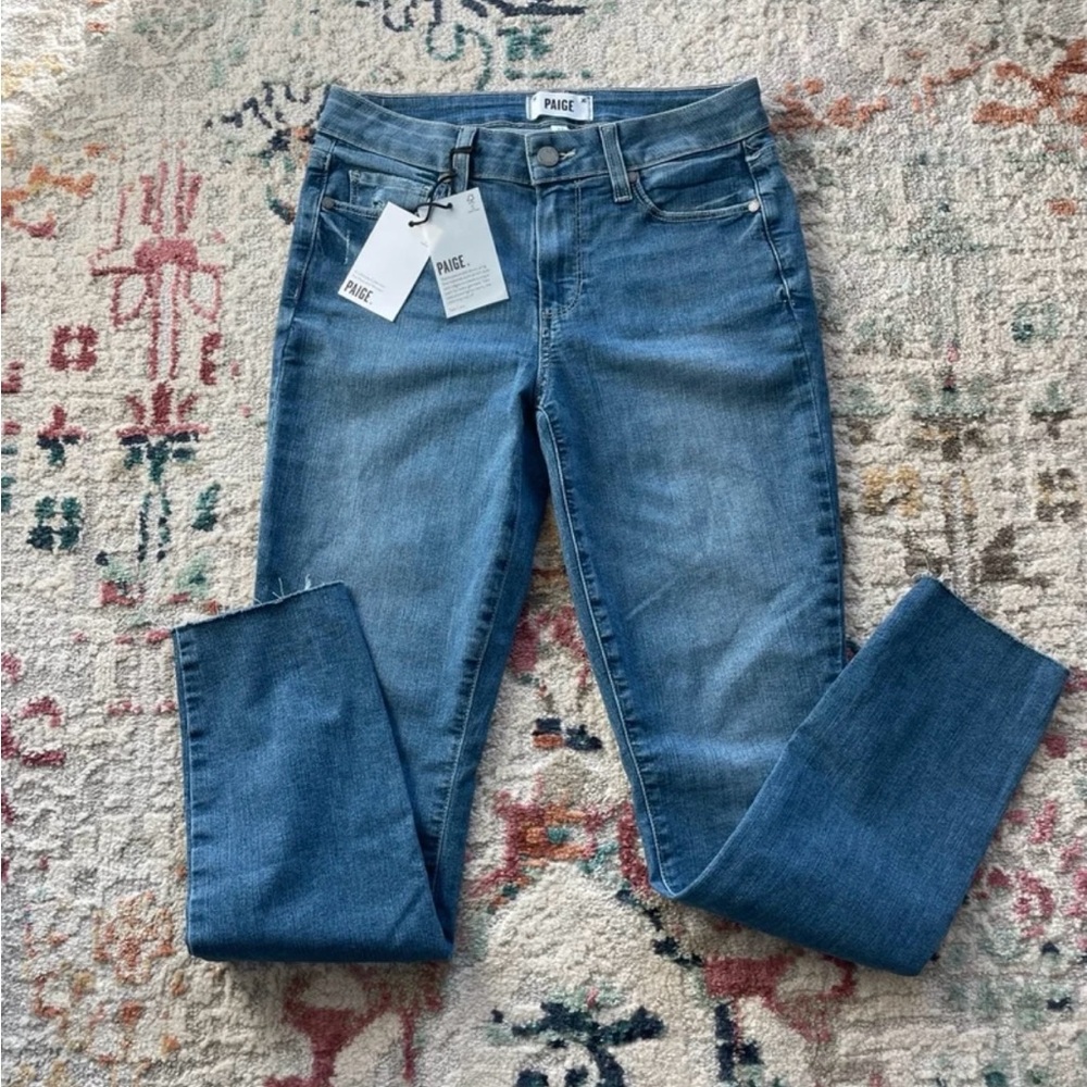 NWT PAIGE Verdugo Ankle skinny Jeans
